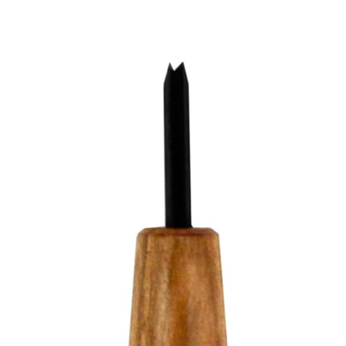 Mikisyo Power Grip Řezbářské dláto, Trojúhelníkové, 1,5 mm
