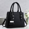 Women's PU Leather Top Handle Satchel Shoulder Tote Bags Casual Purses and Handbags Shopping Shoulder Bags Messenger Tote Bag Crossbody Bag for Women