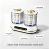 ZISIZ Portable Mini Twin-Tub Washing Machine
