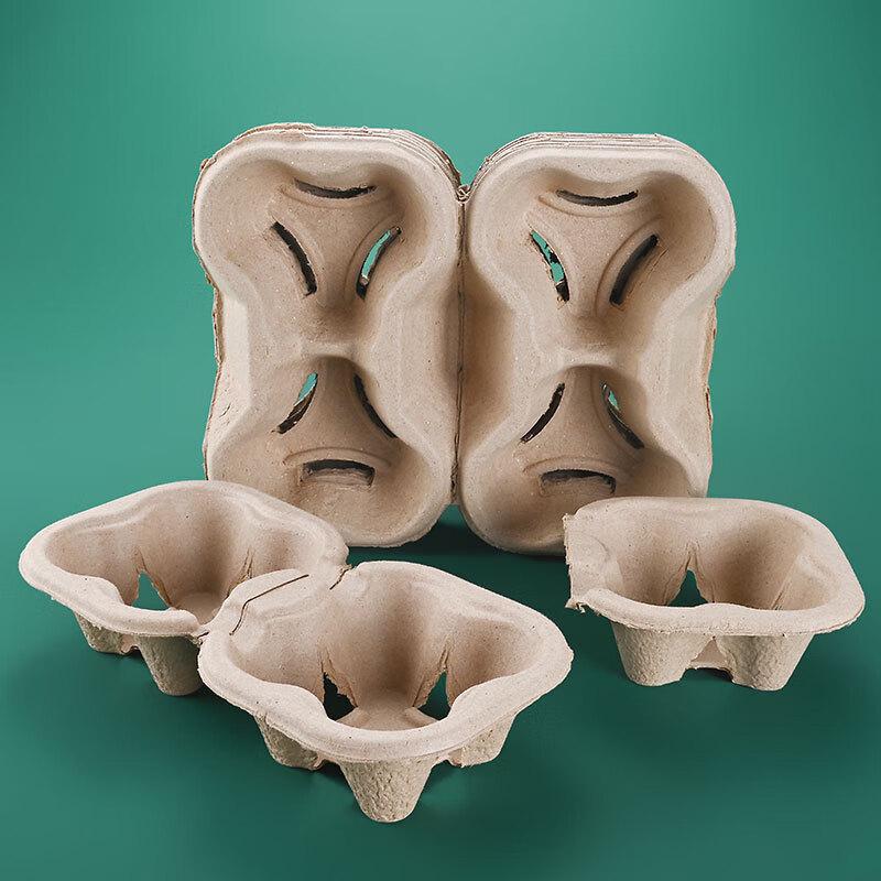 WS Biodegradable Paper Pulp Drink Carriers