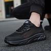 Large size men's shoes through holes mesh breathable casual shoes summer light sports fashion running shoes size 39-48