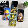 S-Simpsons-Art Transparent Phone Case for Motorola Moto G7 G8 G9 G84 G85 G73 G24 G15 Z2 Play Power Plus