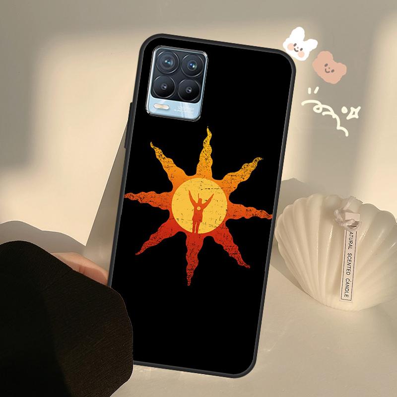Praise the Sun Dark Souls Case For OnePlus 10 9 Pro 8T 9R Nord2 Cover For Realme GT Neo 2 3 GT Master 8i 9i 8 Pro