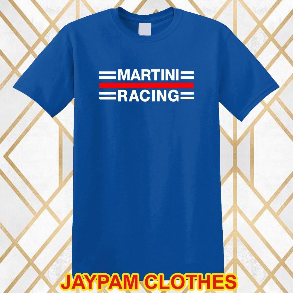Martini Racing Famous Racing Team Men s Blue Size S 5XL XXXL