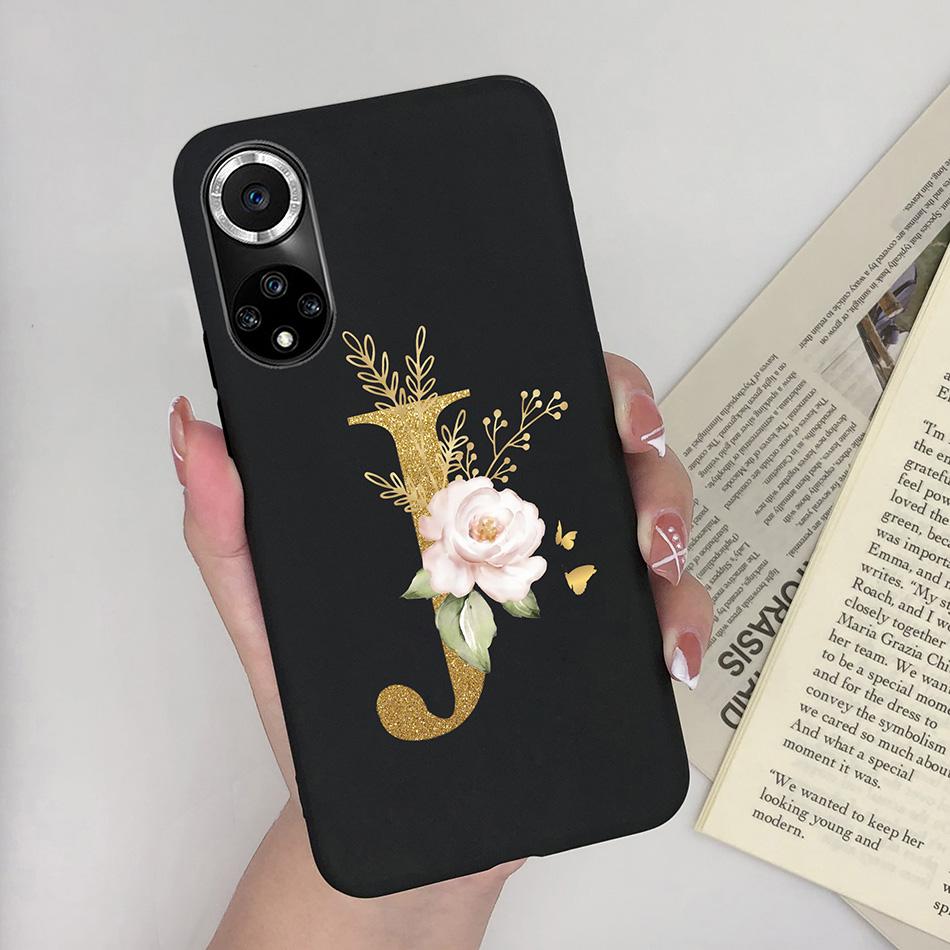 Für Huawei Nova 9 SE Pro Hülle Niedliche Buchstaben Weiche Silikonhülle Für Huawei Nova9 Pro Nova 9SE Handyhülle Fundas Stoßfester Bumper