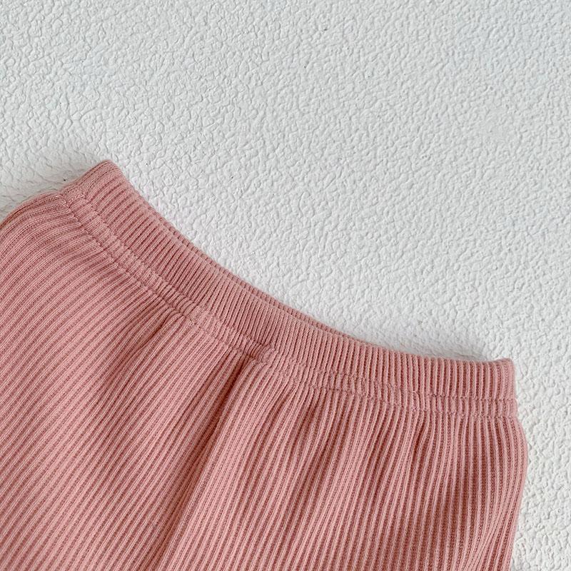 Summer Baby Clothing Set Floral Tee And Bloomer 2Pcs Suit Baby Clothes