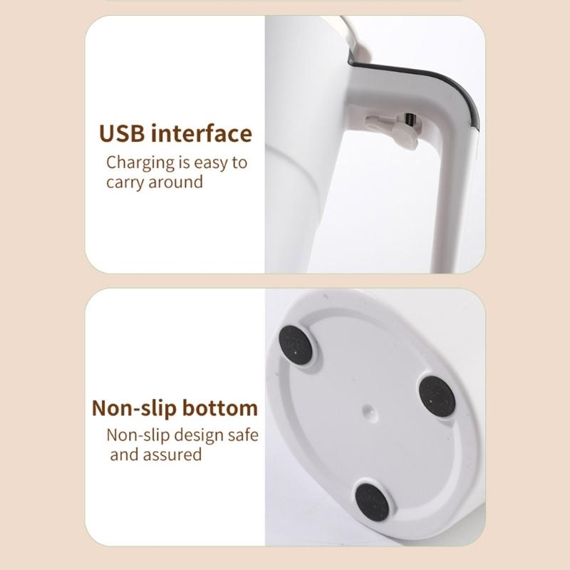 Stirring Mug 380ml Electric with LED Temperature Display Type C Fast Charging Auto Stirring Timer Coffee Cup Gift