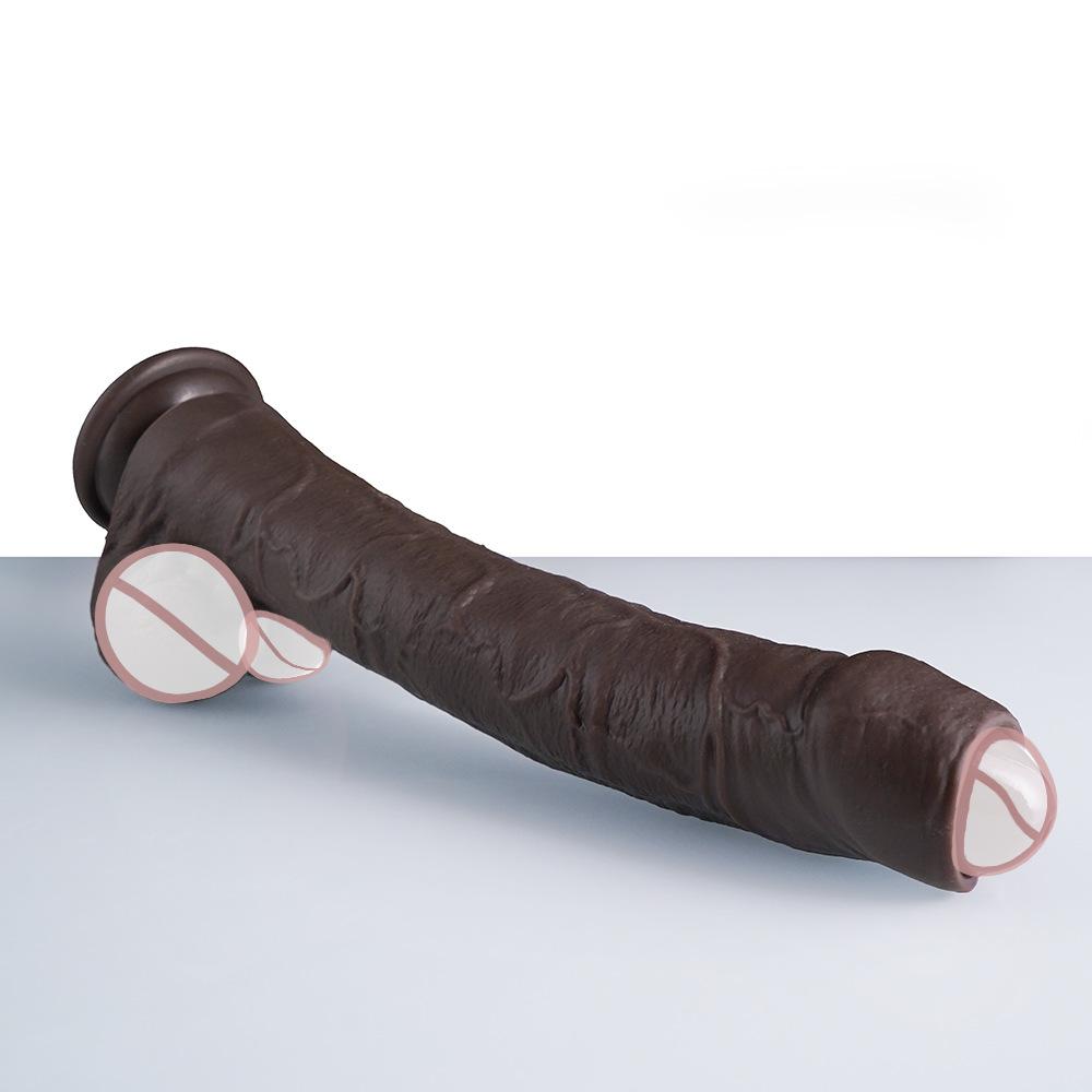 Liquid Silicone Realistic Dildo - Ultra-Lifelike Manual Penis Toy for Women, Body-Safe Adult Sex Toy, G-Spot Stimulator & Masturbation Aid