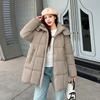 New Winter Hooded Cotton Coat for Women, Fashionable, Versatile, Loose, Warm and Fashionable Bread Coat for Women