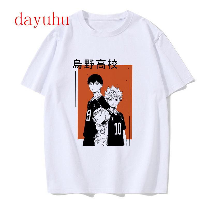 Unisexga Oya Oya Oya Tshirt Haikyuu T Shirt Kuroo Japanese Anime Shirt Fly High Tees Cool Karasuno Cartoon Tshirt Tops Unisex