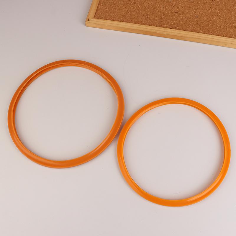 Silicone Rubber Gasket Sealing Ring High Temperature Resistant For Aluminum Pressure Cooker 18/20/22/24/26/28/30/32/34/36Cm
