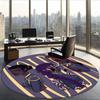 Huntrix (58) Round Office Rug Decorative Floor Rug for Office Bedroom Living Room and Home Space
