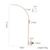 Baby Wooden Bed Bell Cartoon Rabbit Mobile Hanging Rattles Toy Hanger Crib Mobile Bed Bell Wood Toy Holder Arm Bracket Kid Gifts