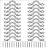 22Pcs M5 U-shaped Hook And Screws Wall-Mounted U-shaped Hook For Secure Rope Fastening And Reliable Indoor Or Outdoor Use