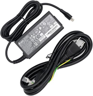DELTA 45W To AC Adapter for and Compatible with and USB-C Type-C NEC, Toshiba, Dynabook, Lenovo, HP, ACER, Chromebook, LAVIE. PC-VP-BP130 PC-VP-BP122.