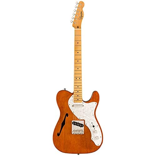 Squier by Fender Classic Vibe 60s Telecaster? Thinline, Natural, with Soft Case