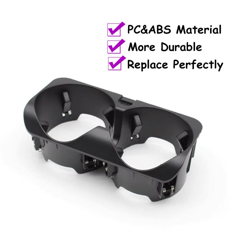 Car Center Console Water Drink Cup Holder Inlay Cover Panel For Mercedes Benz S Class W221 2008-2013 S300 S350 S400 S450 S500