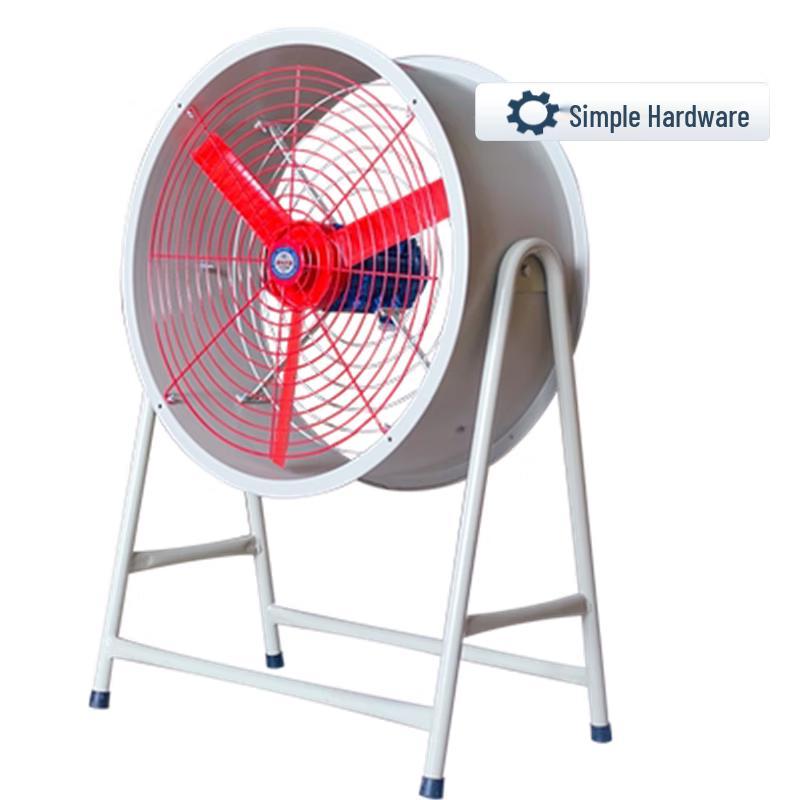

Jianbei Explosion-Proof Axial Flow Fan with Louvers CN plug (adapter included)