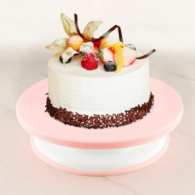 Tortenständer, 27,9 cm, drehbar, für Kuchen, Drehteller, glatte 360-Grad-Drehung, Kuchendekoration