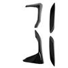 4Pcs Front Bumper Grille Fog Light Spoiler Set ABS Improve Sporty Appearance Front Bumper Splitter for F80 F82 F8  4
