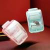 1 Piece Cute Eraser Manual Desktop Sweeper Mini Eraser Crumb Collectors Portable Desktop Vacuum Cleaner Students Gif
