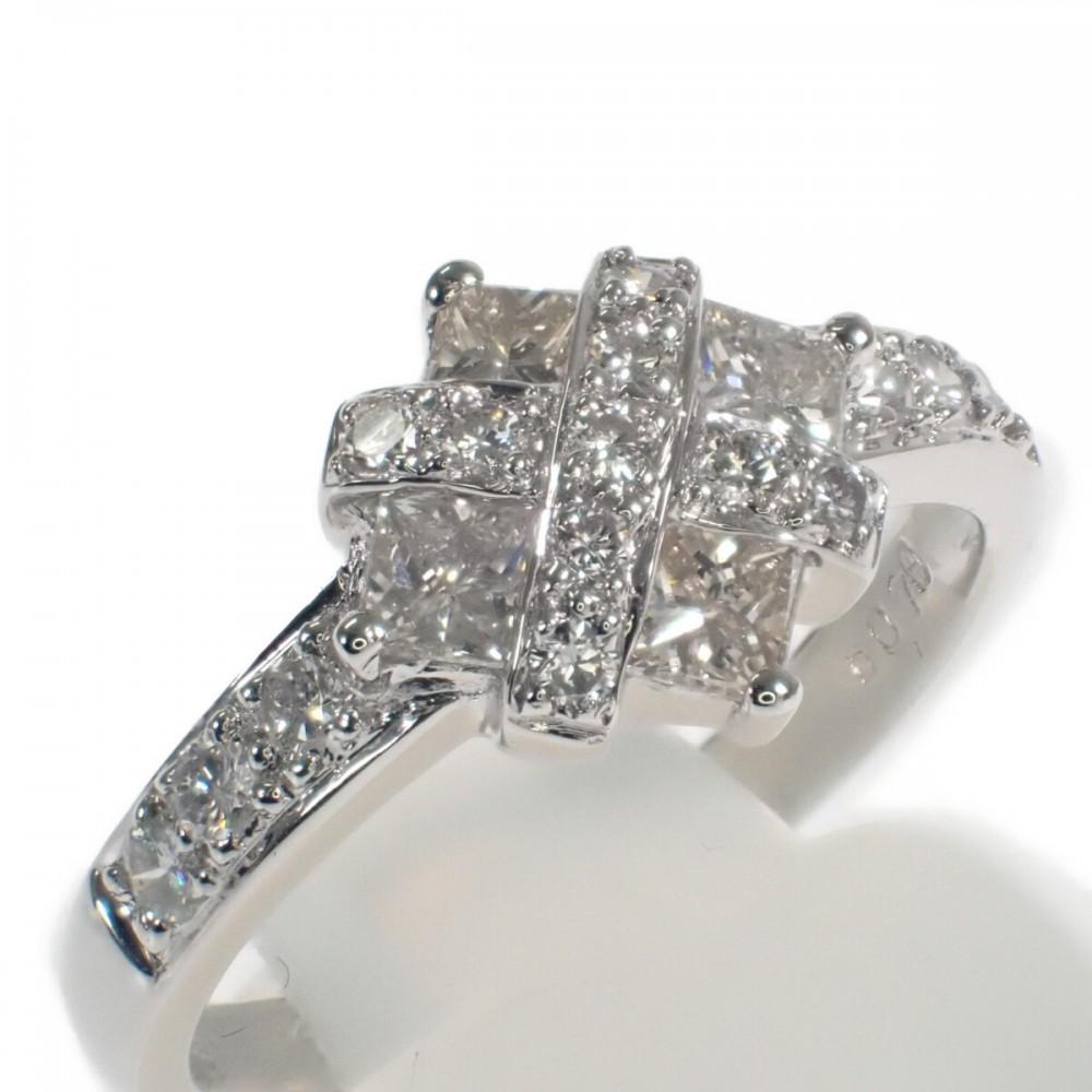 no brand  #11(JP Size) ring Pt900Platinum Women