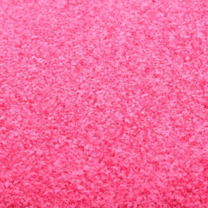 VidaXL Washable Doormat Pink 120x180 Cm