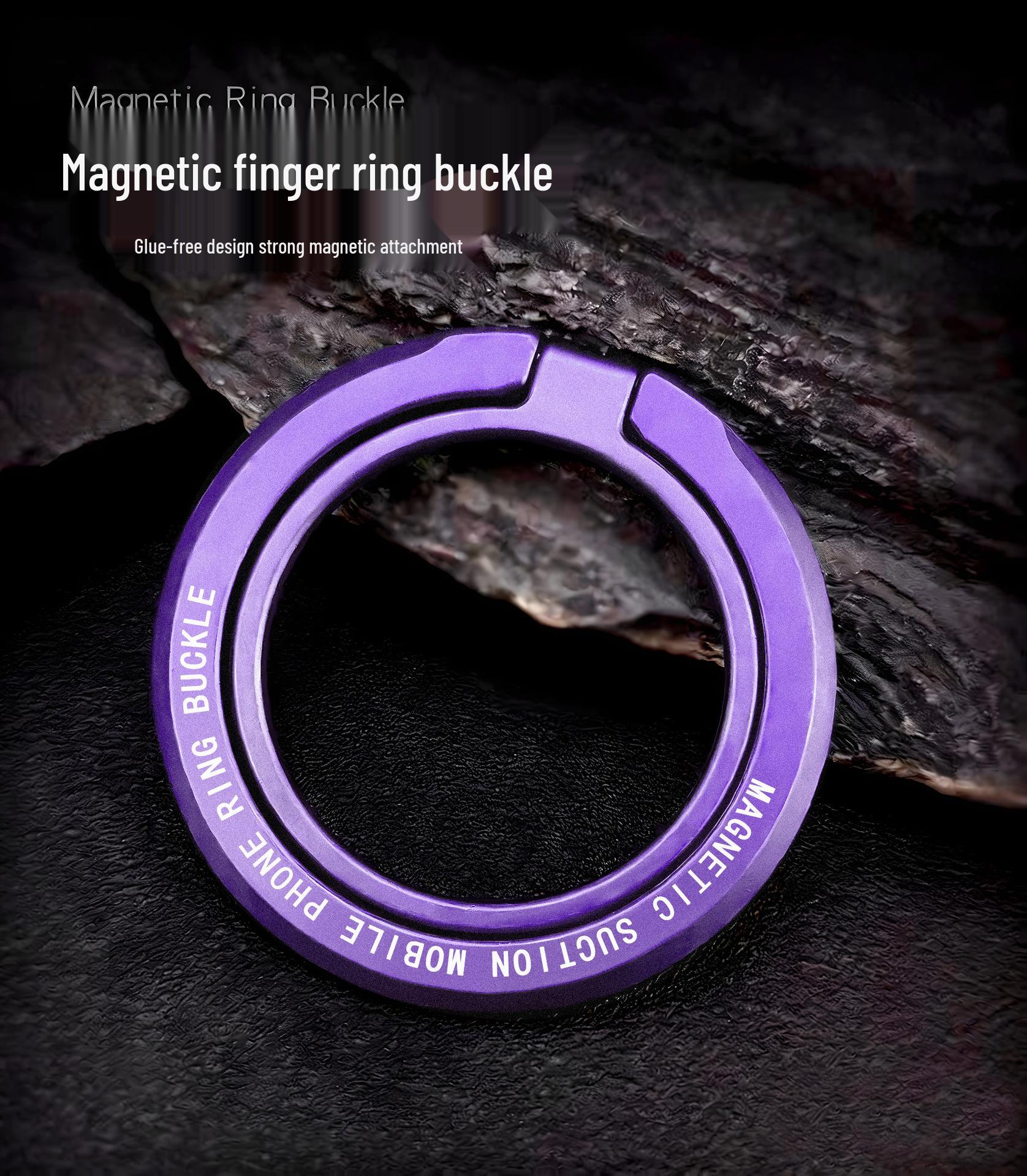 2025 Magnetic Magsafe Adjustable Ultra-Thin Zinc Alloy Finger Ring Phone Holder