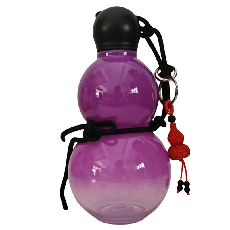 

Портативная бутылка для воды в форме тыквы 800 мл, китайская бутылка для питья с крышкой, фляжка для мужчин и женщин, чайник для ликера, контейнер для напитков