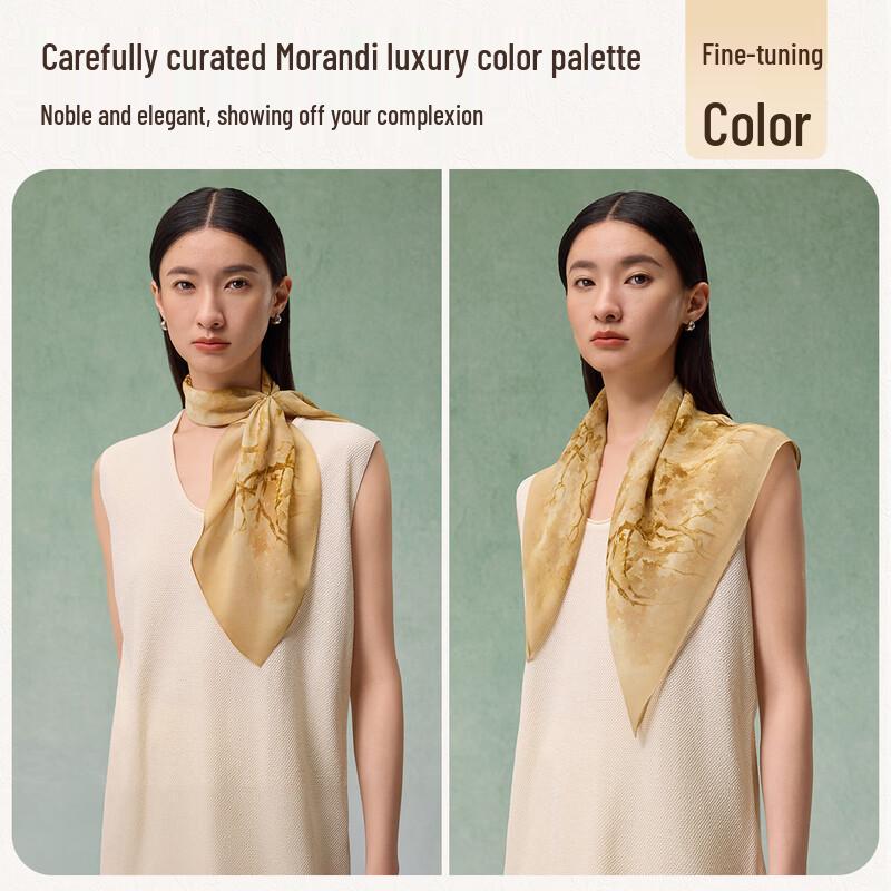 Shanghai Story 100% Mulberry Silk Scarf