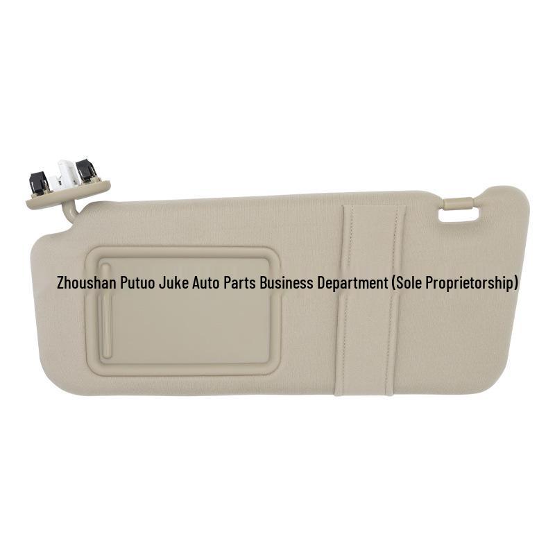 Beige Sun Visor with Light for 2007-2011 Toyota Camry (Left Side), 74320-06800-E0
