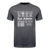 New Cool System Administrator Sys Admin SysAdmin T Shirt Streetwear Short Sleeve Computer Programmer Gifts Tshirt Tops HJ118