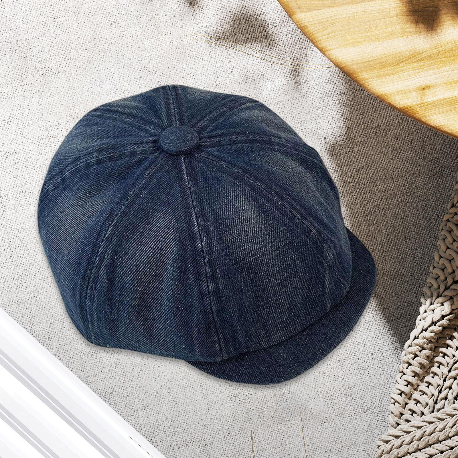 

Женский берет, кепка газетчика, кепка таксиста, вождение, плоский восьмиугольный козырек для вождения, поездки, темно-синий