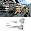 Universal Sensors Fuels Injectors Plugs Sturdy Plastic Sensors Connectors For Various Vehicles And Engines Easy Installation