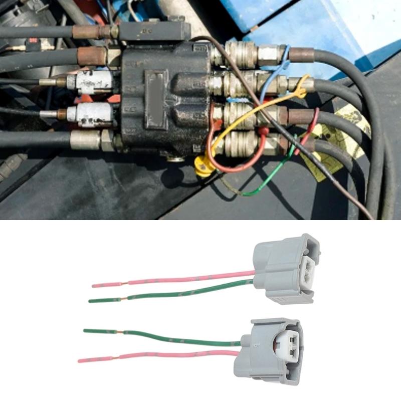 Universal Sensors Fuels Injectors Plugs Sturdy Plastic Sensors Connectors For Various Vehicles And Engines Easy Installation