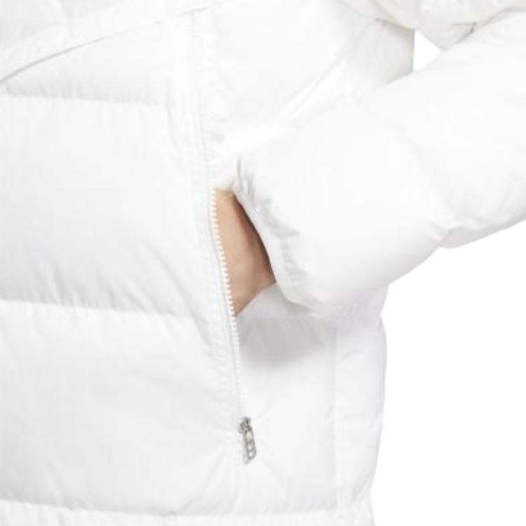 Nike Nsw Down-Fill Windrunner Shield Long Casual Jacket Men Outerwear White CU4409-100