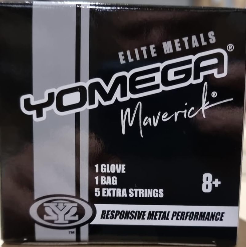 Yomega Maverick - Professional Aluminum Metal Yoyo for Kids and Beginners with C Size Ball Bearing for Advanced Yo Yo Tricks and Responsive Return + E