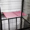 Cat Hammock Bed Breathable Mesh Hanging Pet Bed Removable Washable Design For Cat Cage Rest Summer Use