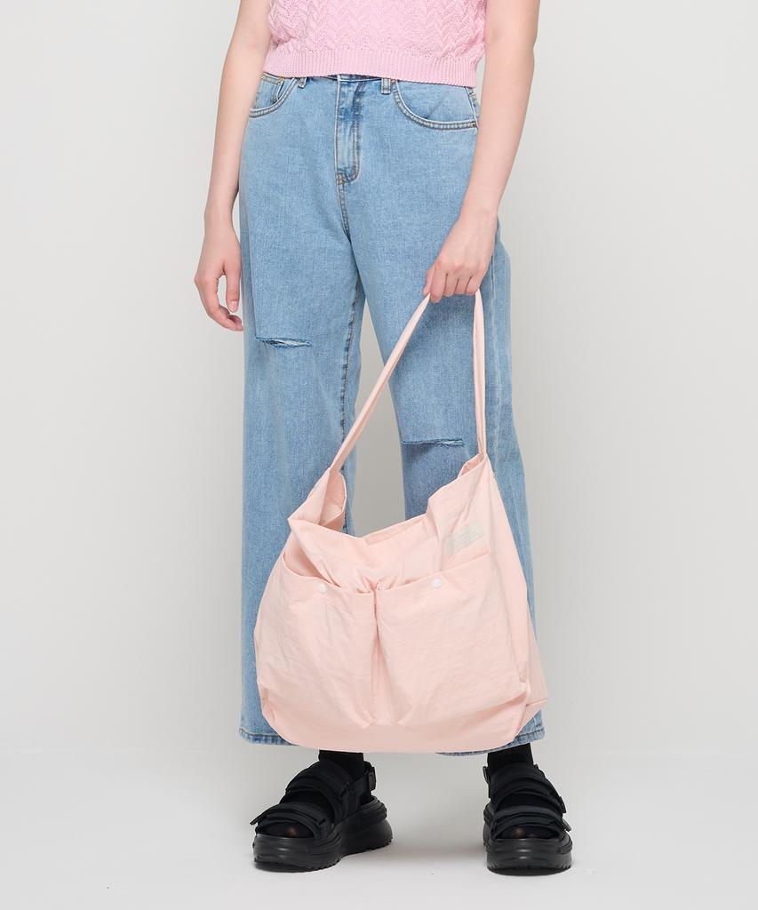 Roidesrois Exactly Two-Pocket Summer Shoulder Bag (Pink)