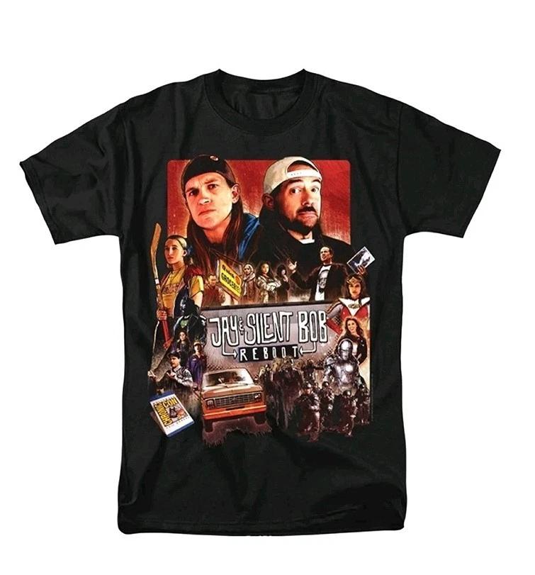 Jay And Silent Bob Reboot Tour Roadshow T Shirt 4XL 2XL