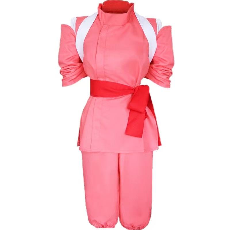 Nigihayami Kohakunushi Ogino Chihiro Away Costume Performance Uniform Suit Halloween Party Clothing Women