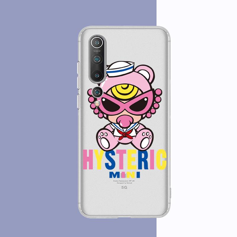 Yinuoda Moda Giapponese hysteric mini Custodia per Telefono per Samsung S20 S10 lite S21 plus per Redmi Note8 9pro per Huawei P20 Custodia Trasparente