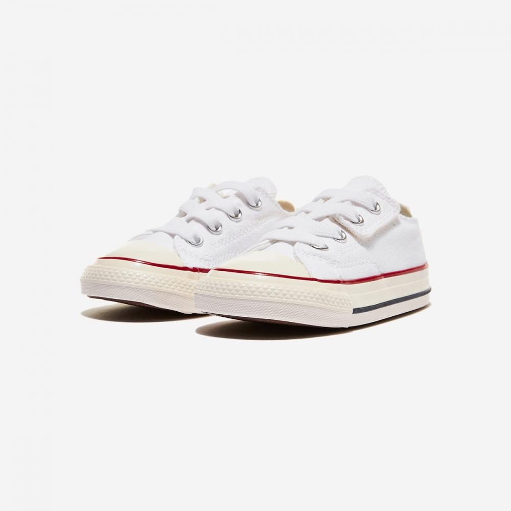 Converse Chuck 70 Ox 1 Velcro Bílý Černý Egret
