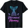 Mermaid Mommy Shirt, Mermom Security Apparel Fun Mothers Day T-Shirt