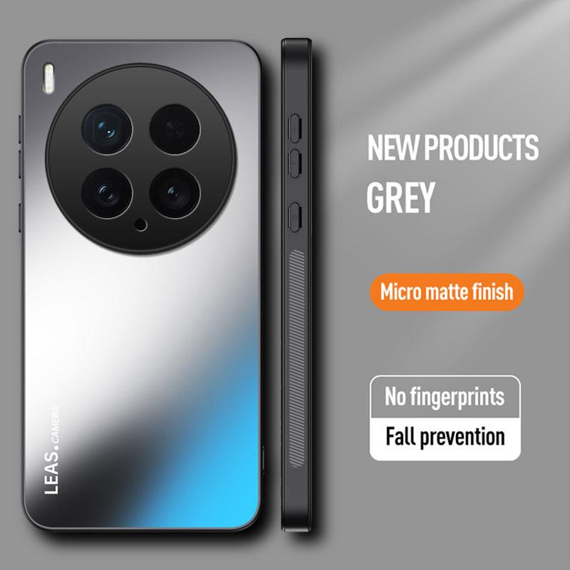 Matte Skin-feeling AG Lens Protection Hard Back Cover Case for Vivo X200 Ultra / X300 Pro / X300 Soft TPU Bumper Protector Cover