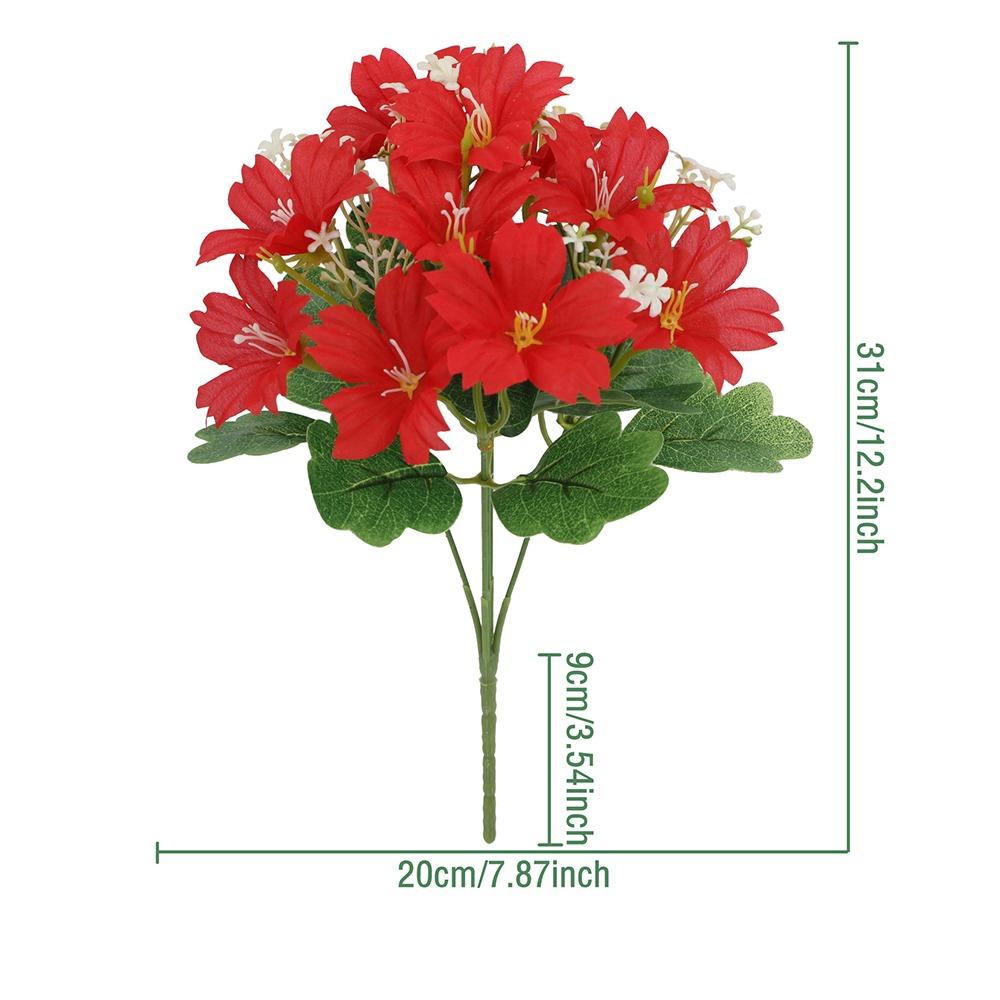 Handmade Realistic Faux Blooms UV Resistant Artificial Flower  Flower Arrangement