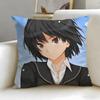 Anime Plus Amagami SS Plus Cushion Cover Soft  EasyWash Pillow Case  Versatile for Couch Bed Travel and Office
