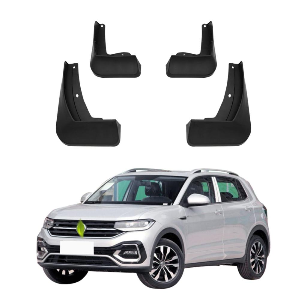 4 SZT. Samochodowe chlapacze błotniki Samochodowe chlapacze błotniki Kompatybilne z VW T-Cross 2018 2019 2020 2021 2022 2023