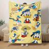 1pc, Donald Duck Character Print Blanket Home Decor, Couch Throw, Outdoor, Gift for Friends, Flannel Blanket