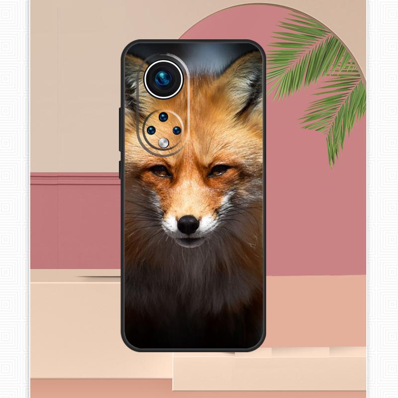 Cute Fox In Autumn Case For Honor Magic 5 6 7 8 Pro Honor 400 Lite 200 X9c X9b X9a X8b X8a X8c 50 70 90 Cover